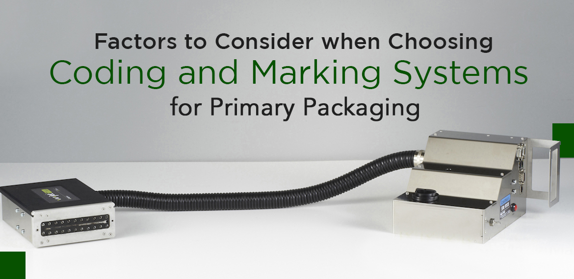 Choosing Coding and Marking Systems for Primary Packaging