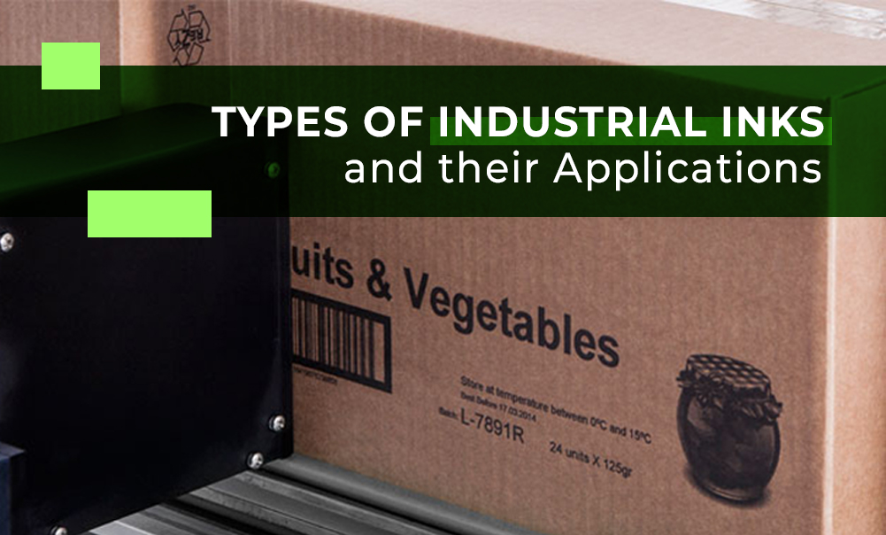 Types of industrial inks