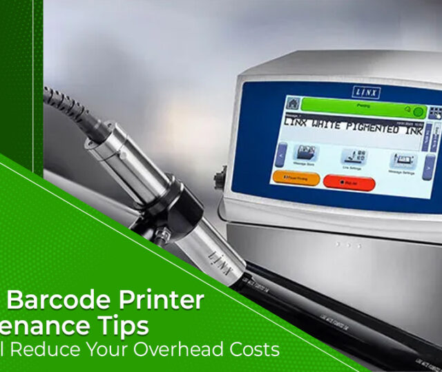 Inkjer Barcode Printer Mainternance Tips to Reduce Overhead Costs